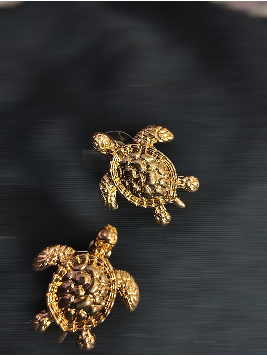 Gold plated turtles