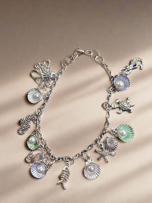 Under water charm bracelet