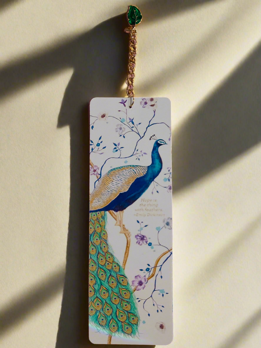 Peacock bookmark