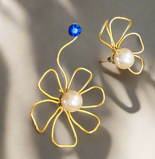 Blooming earrings