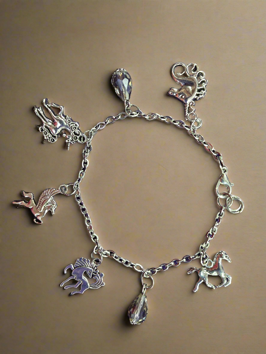 Majestic horses bracelet