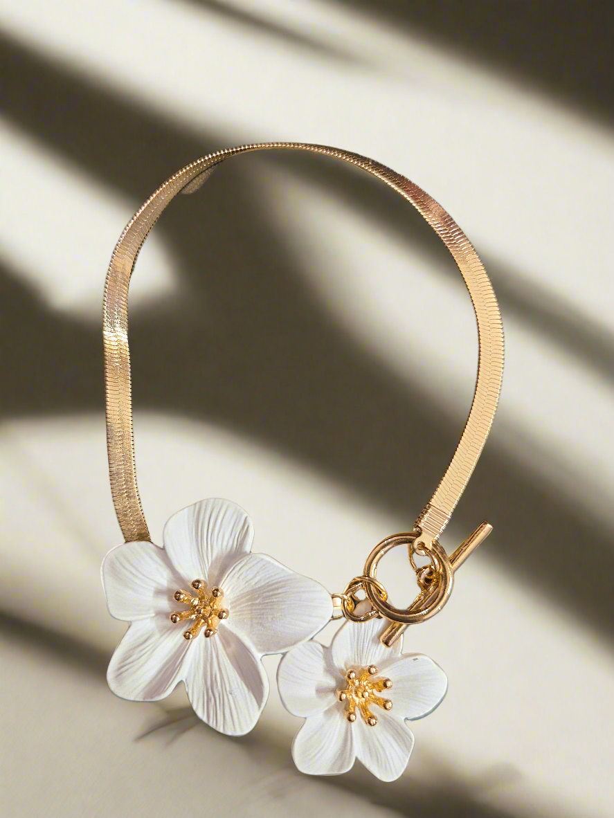 Flower anklet