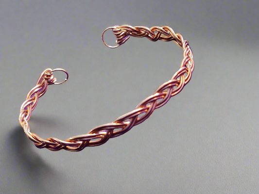 Braided Gold cuff