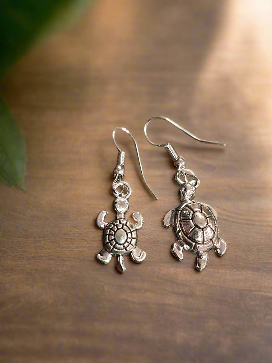 Turtle earrings