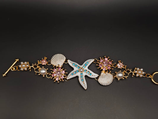 White star fish bracelet